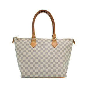 Louis Vuitton Damier Azur White Saleya Tote Bag